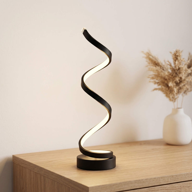 Lumtli Helixon β Sculptural Spiral Table Lamp