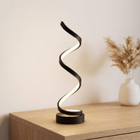 Lumtli Helixon — Sculptural Spiral Table Lamp