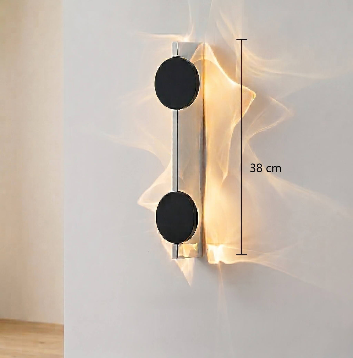 Lumtli Dusk Vael — Sculptural LED Wall Light