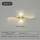 Lumtli Norska Wave — Minimalist LED Strip Wall Lamp