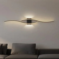 Lumtli Norska Wave — Minimalistische LED-Streifen-Wandleuchte